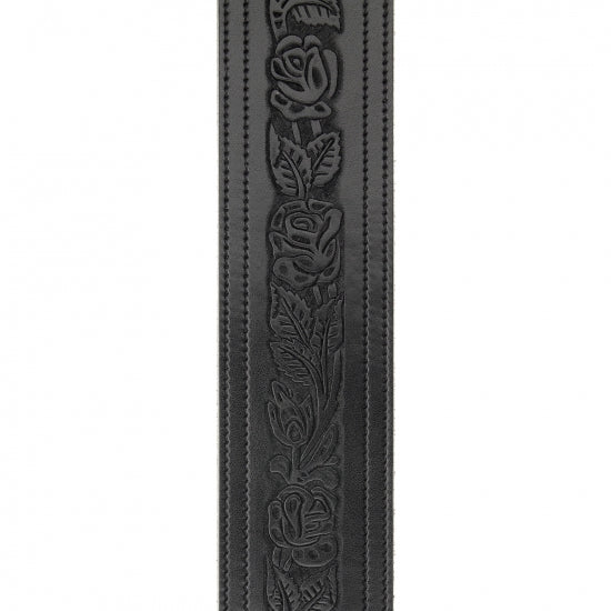 L25W1403 Embossed Flw Black