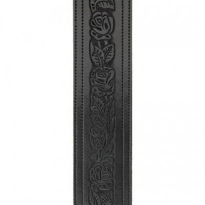 L25W1403 Embossed Flw Black