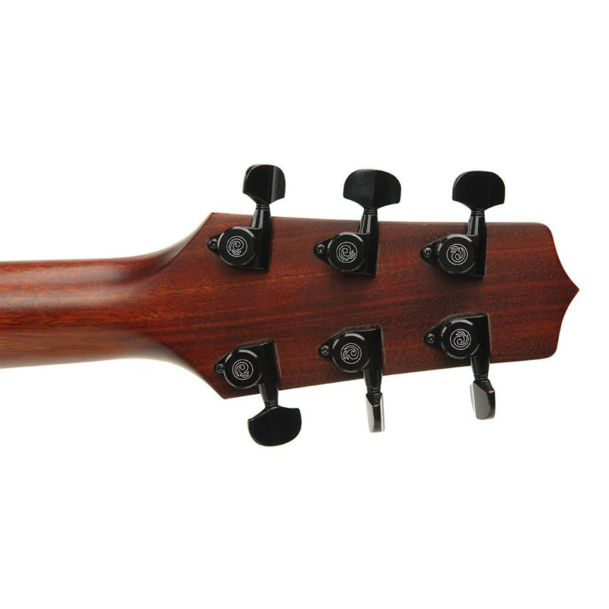 D'Addario - PWAT-332L Auto-Trim Locking Mekanik 3+3 Svart - Musik Utan Gränser 