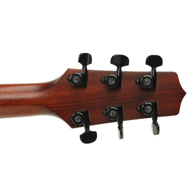 D'Addario - PWAT-332L Auto-Trim Locking Mekanik 3+3 Svart - Musik Utan Gränser 