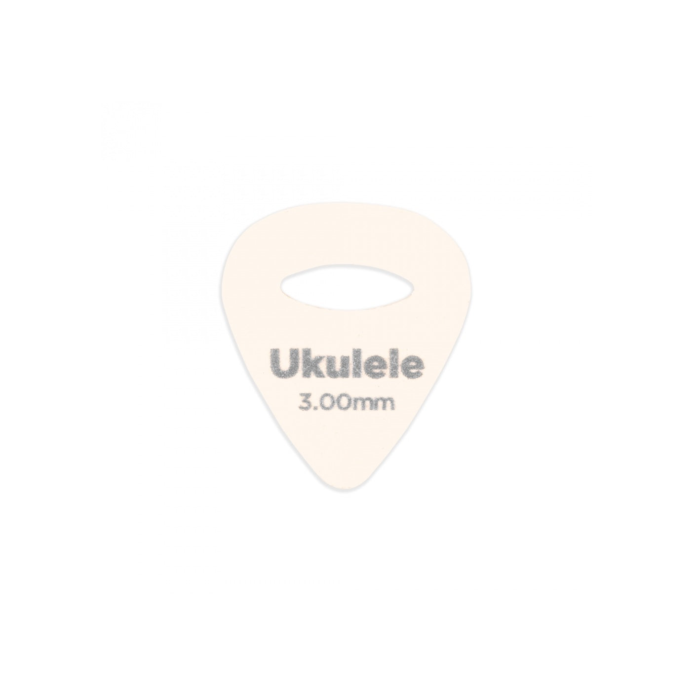 1FLT9-04 Ukulele Plektrum Felt 3mm 4-Pack