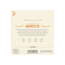 Load image into Gallery viewer, EJ74-3D 011-040 3-Pack Mandolin Phosphor Bronze
