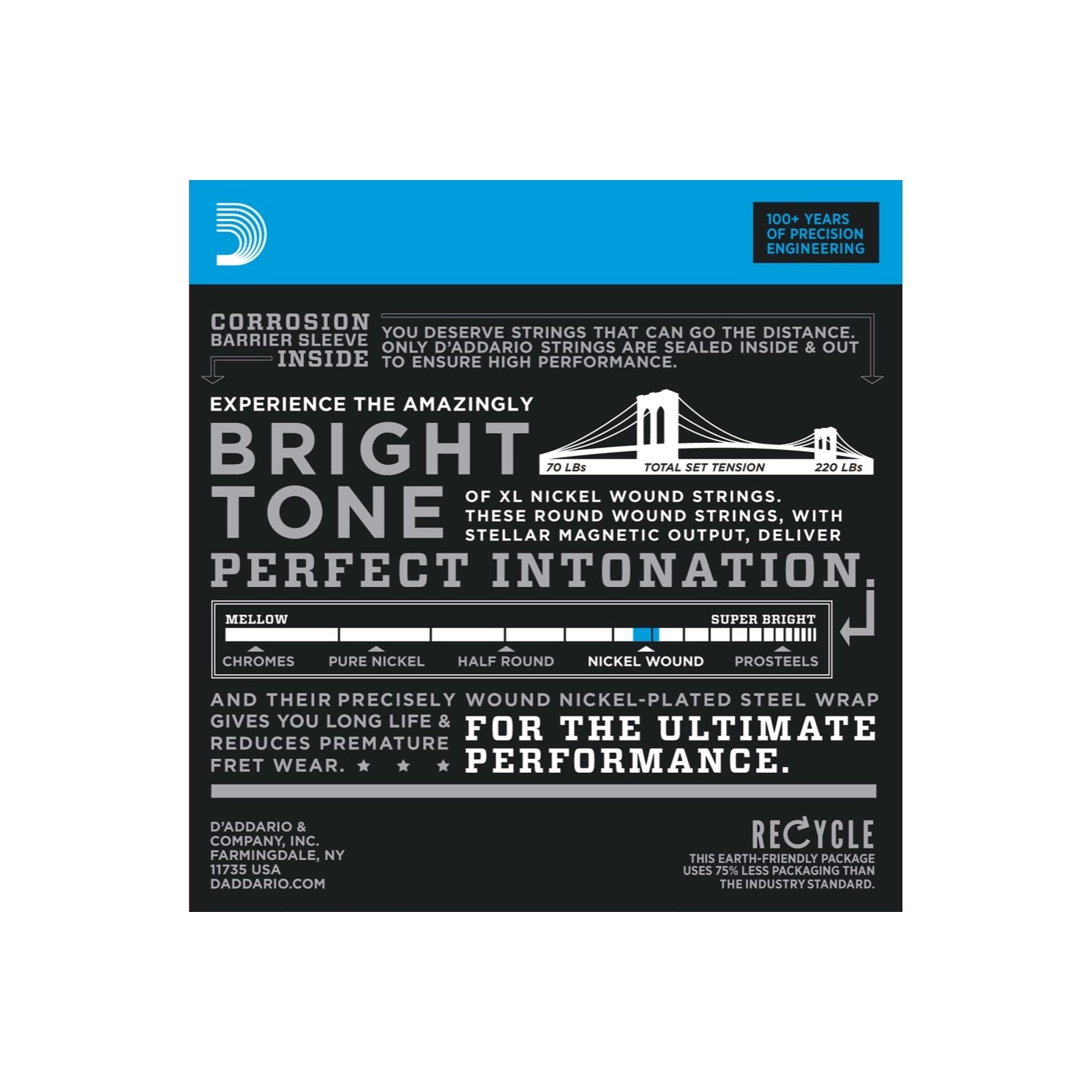 EXL140-3D 010 -052 3-pack