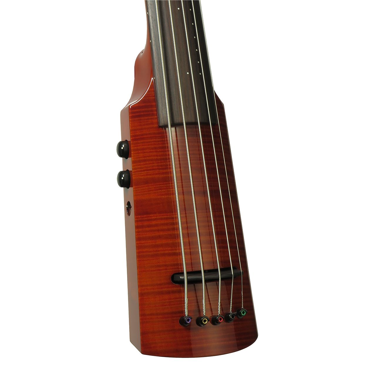 WAV5c-OB-AB (B-G) 5-str. Electric Omni-Bass, Amberburst