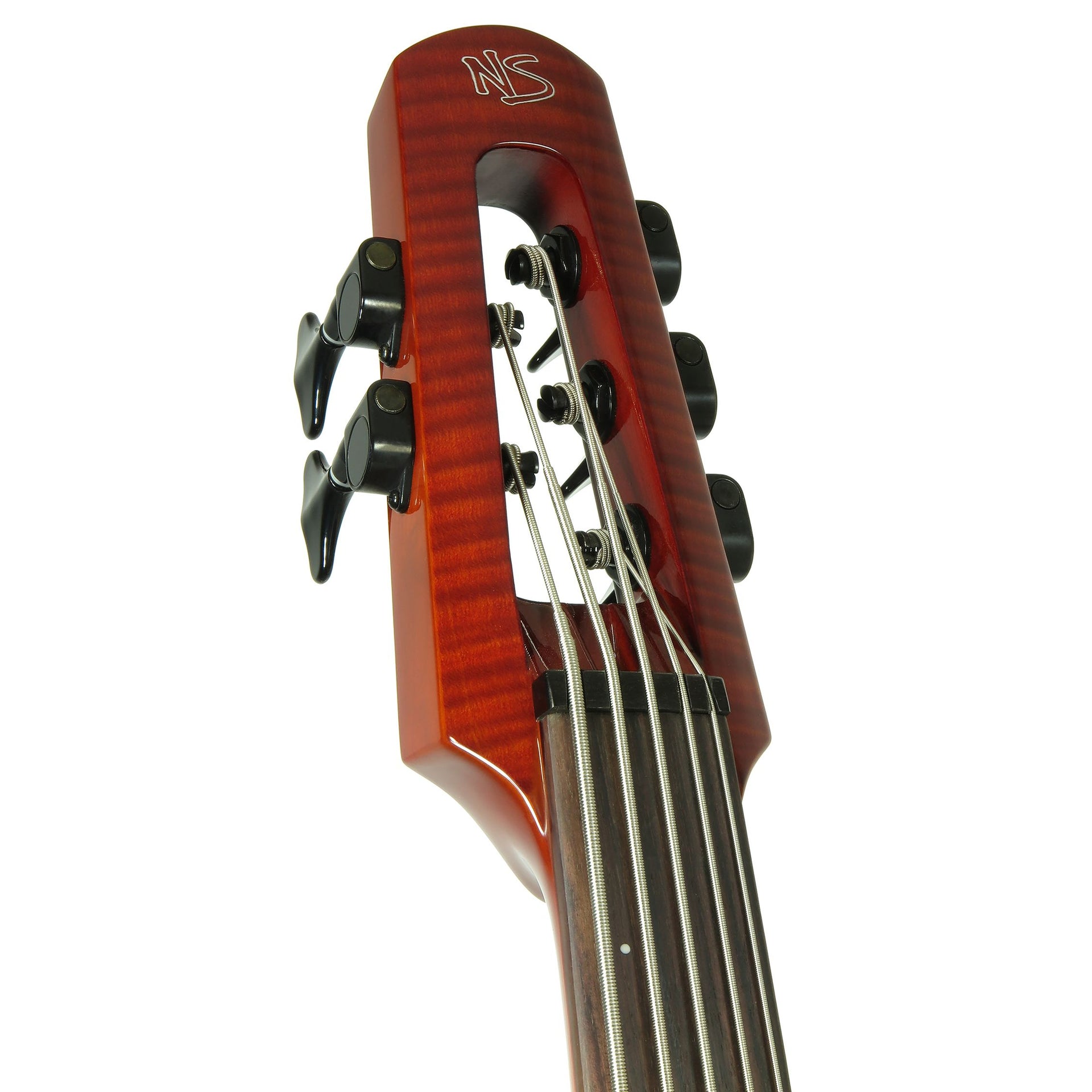 WAV5c-OB-AB (B-G) 5-str. Electric Omni-Bass, Amberburst