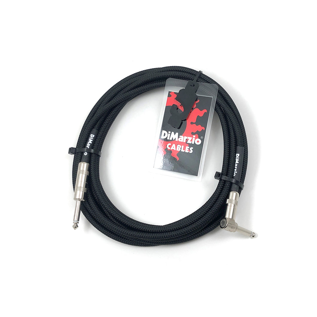 DiMarzio - EP1715SRBK Braided Cable 4,5 m - Musik Utan Gränser 