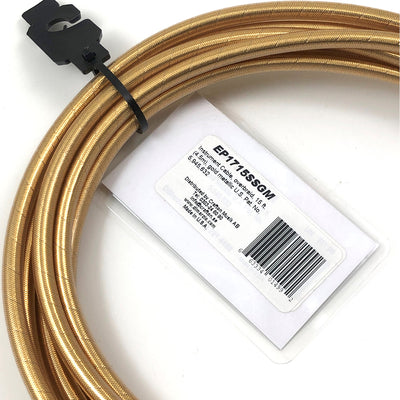 DiMarzio - EP1715SSGM Braided Cable 4,5 m - Musik Utan Gränser 