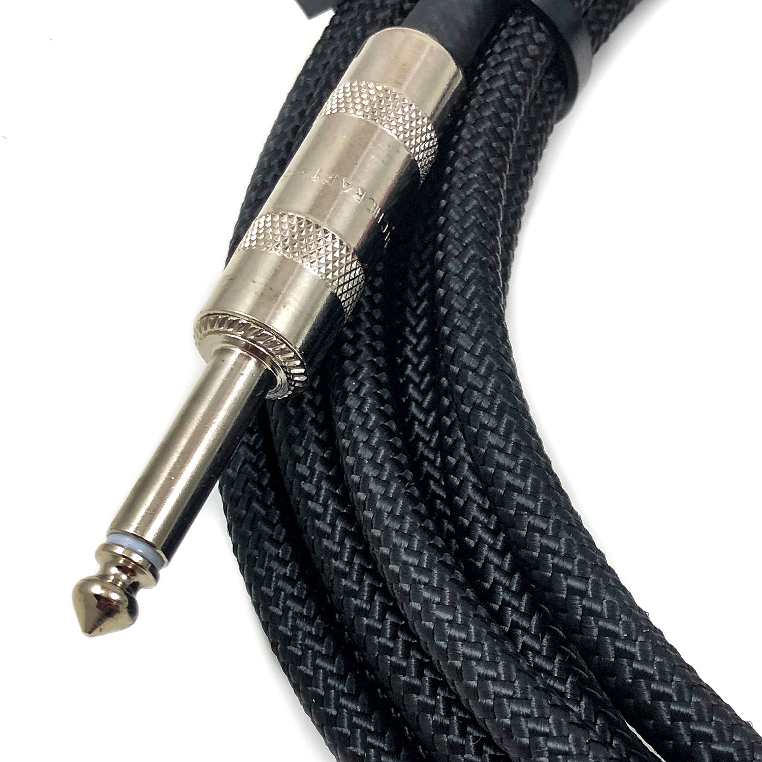 DiMarzio - EP1721SRBK Braided Cable 6,3 m - Musik Utan Gränser 