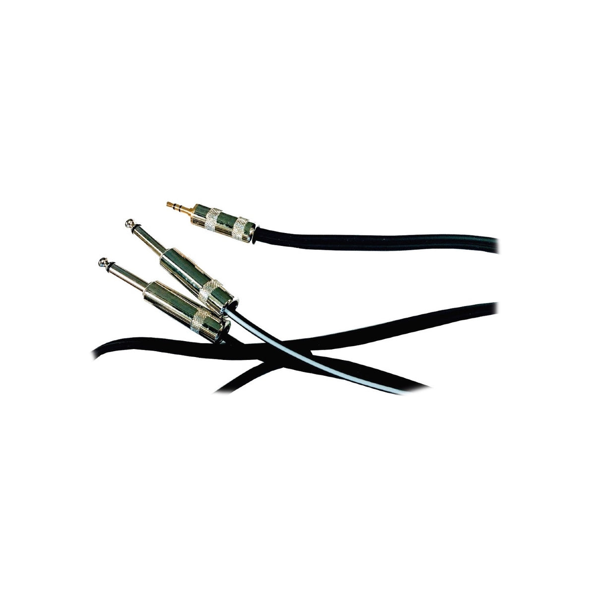SM-1 Y-kabel 3,5 mm stereo – 2 x 6,3 mm tele 1 m