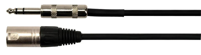 TM-1 1m XLR-hane/Tele-hane balanserad signalkabel