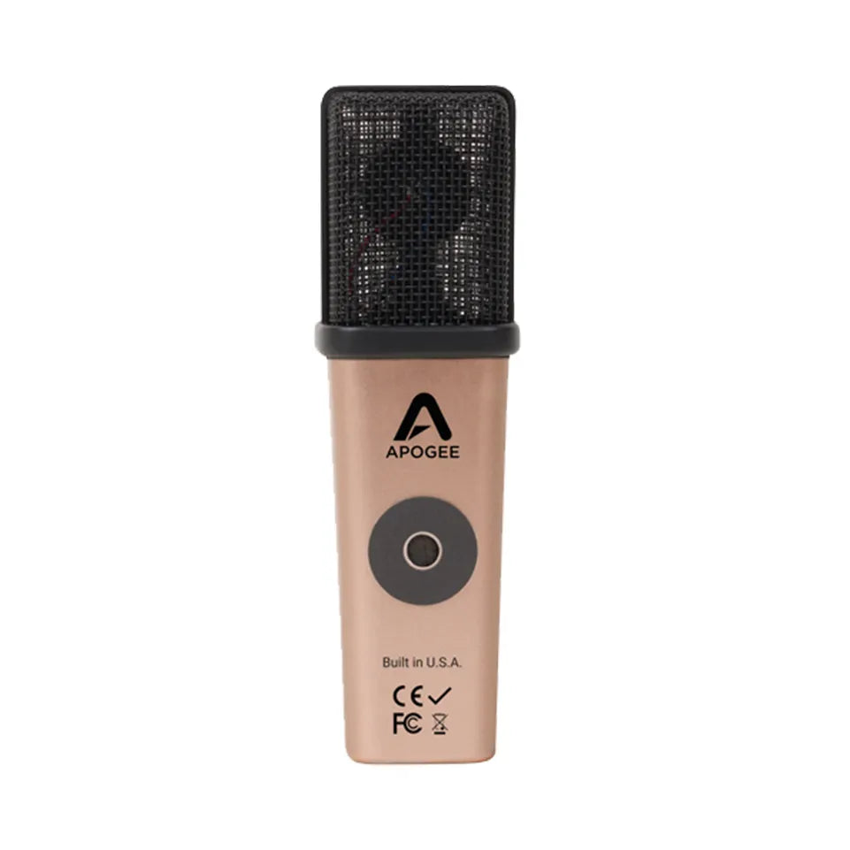 Apogee - HypeMiC USB-mikrofon med kompressor och hörlursutgång - Musik Utan Gränser 