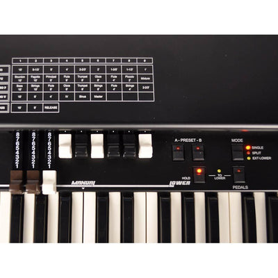 MOJO 61 virtual tonewheel organ