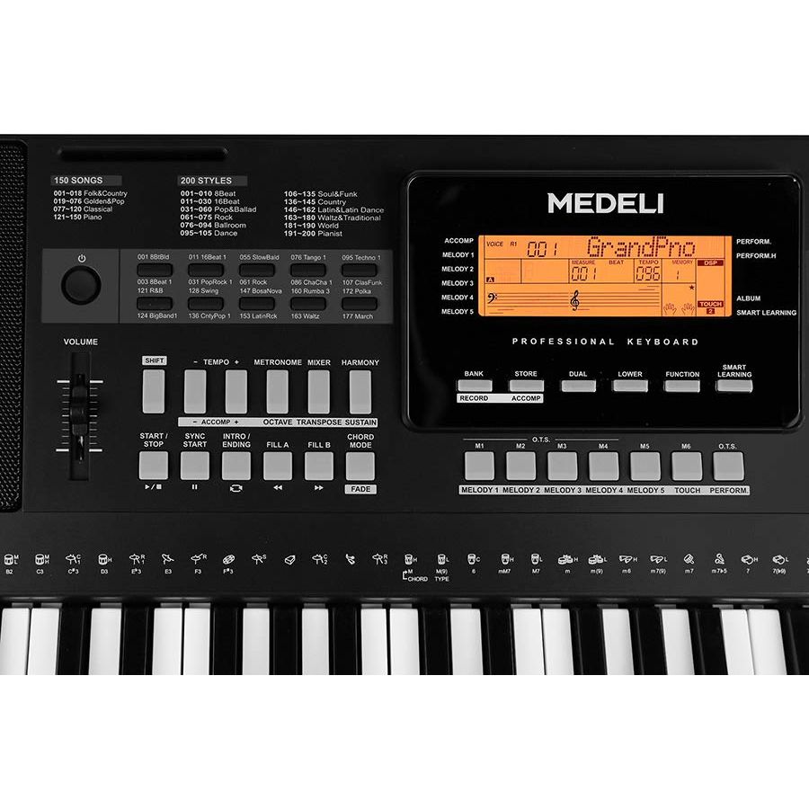 Medeli - A300 Aspire Series keyboard - Musik Utan Gränser 