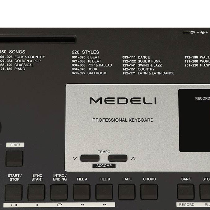 Medeli - M331 Millenium Series - Musik Utan Gränser 