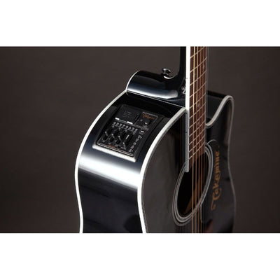 EF341DX - Stålsträngad akustisk gitarr med inbyggd mikrofon