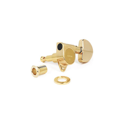 Gotoh - Stämskruvar för gitarr 3+3 ratio 1:18 Guld - Musik Utan Gränser 