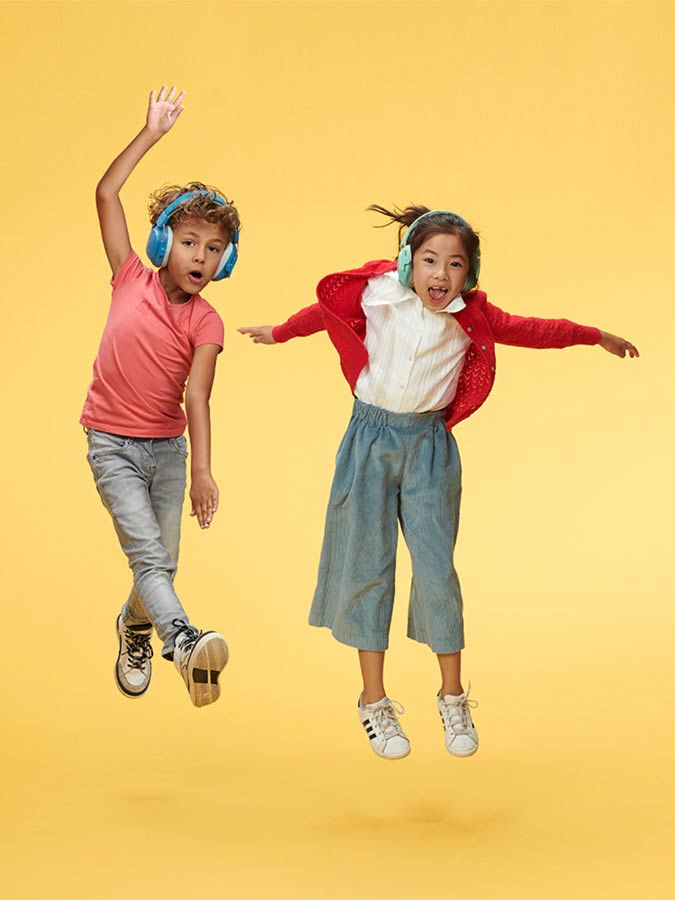 Alpine Muffy Kids hörselskydd för barn blå – bild 5