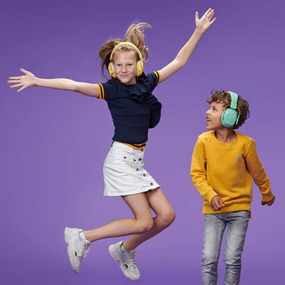 Muffy Kids hörselskydd för barn Gul