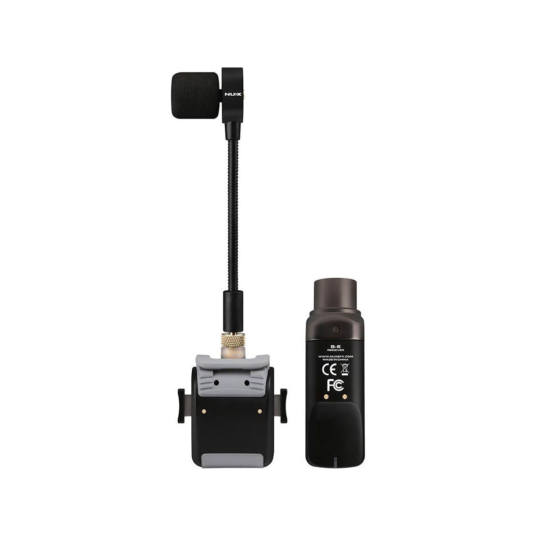 NUX - B6 Wireless 2.4 GHz mikrofon för saxofon - Musik Utan Gränser 