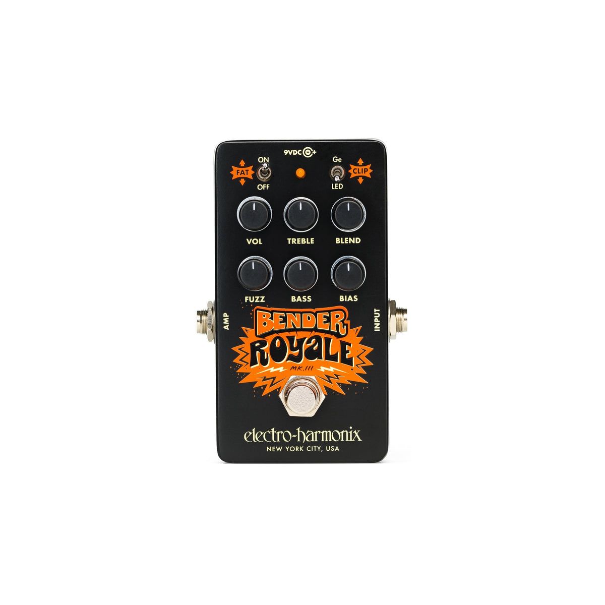 Electro-Harmonix Bender Royale Germanium Fuzz Black