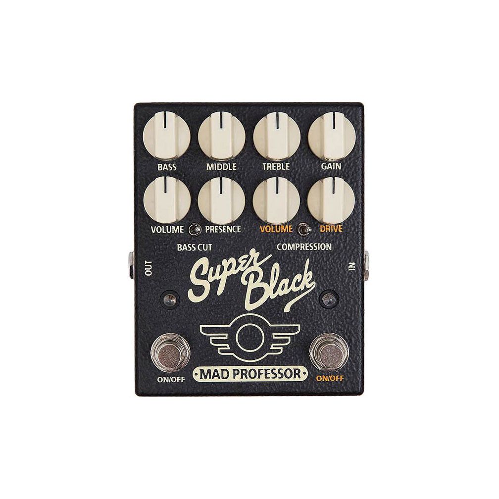 Mad Professor - Super Black Preamp/Booster/Overdrive - Musik Utan Gränser 