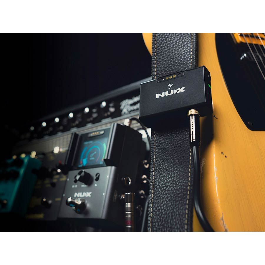 NUX - B-8 Wireless 2.4 GHz professional wireless system för instrument - Musik Utan Gränser 