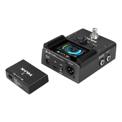 NUX - B-8 Wireless 2.4 GHz professional wireless system för instrument - Musik Utan Gränser 