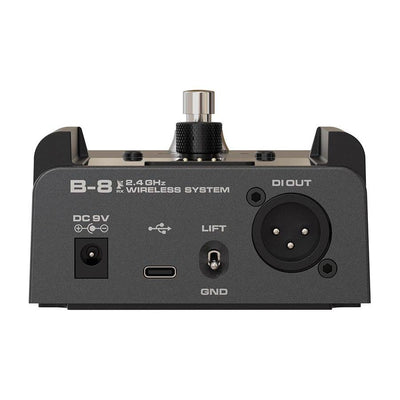 NUX - B-8 Wireless 2.4 GHz professional wireless system för instrument - Musik Utan Gränser 