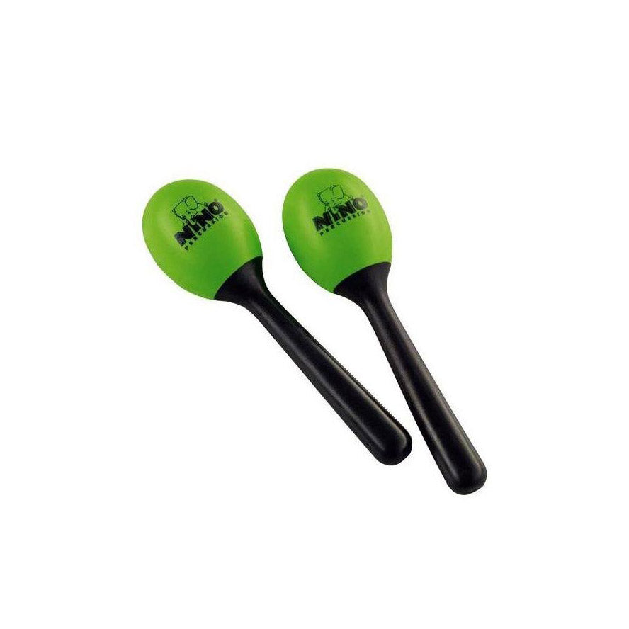 NINO - 569GG Plast Maracas Green Grass - Musik Utan Gränser 