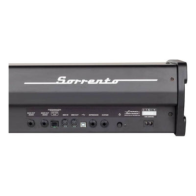Sorrento Spinet-stil orgel med burn-pedal