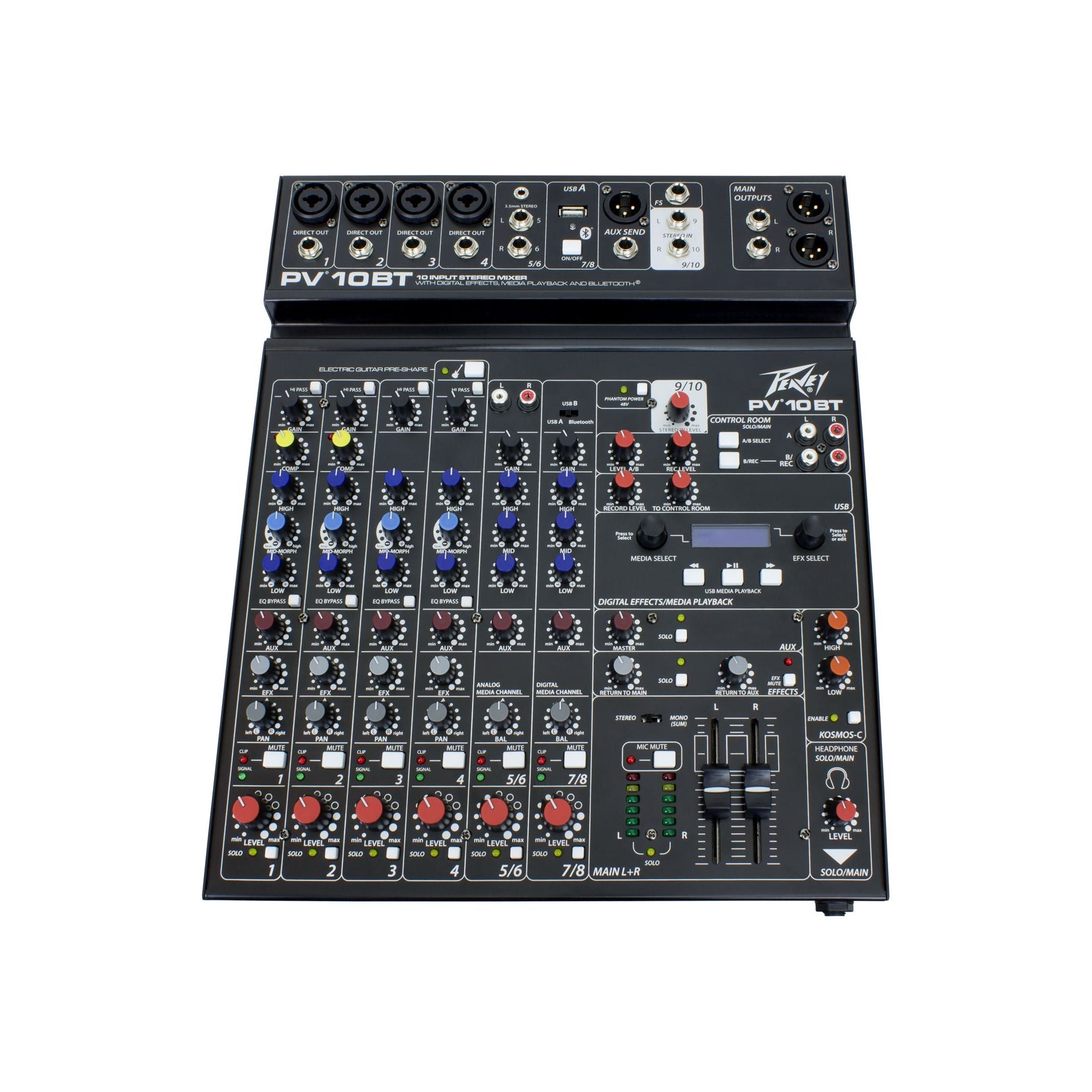 Peavey - PV-10 BT Mixer - Musik Utan Gränser 
