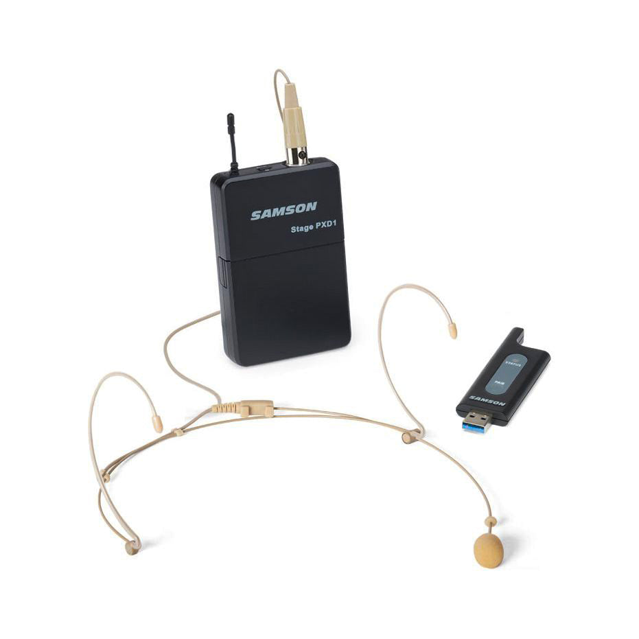 Samson - XP106wDE Bärbar högtalare med headset - Musik Utan Gränser 