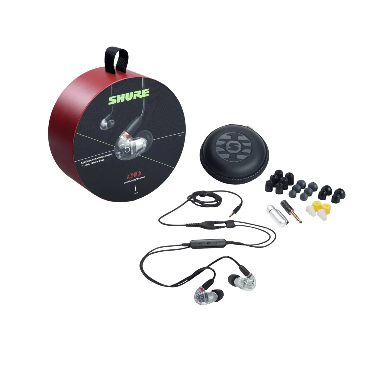 Aonic 5 3BA EARPHONE,CLEAR with RMCE-UNI