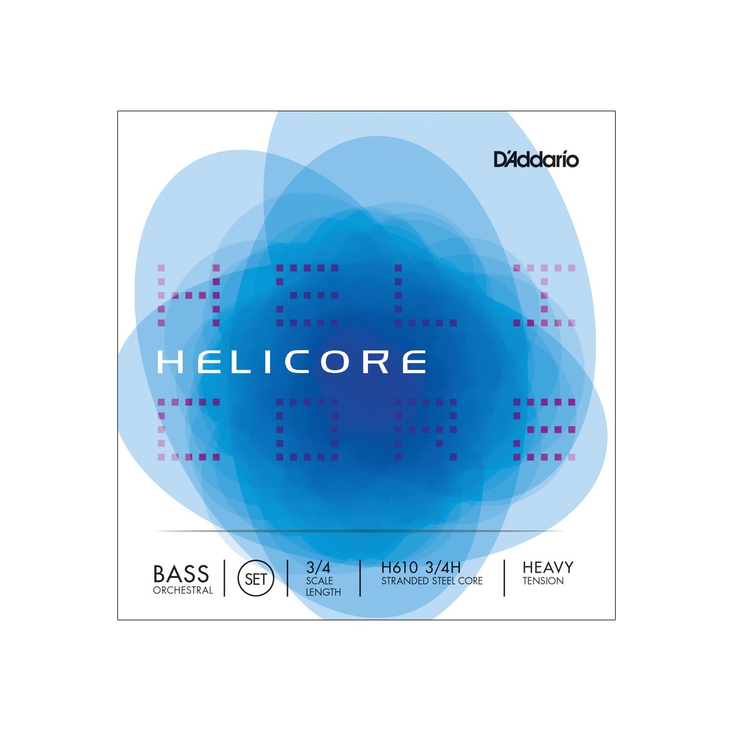 D'Addario - H610 3/4H Helicore Orchestral kontrabas - Musik Utan Gränser 