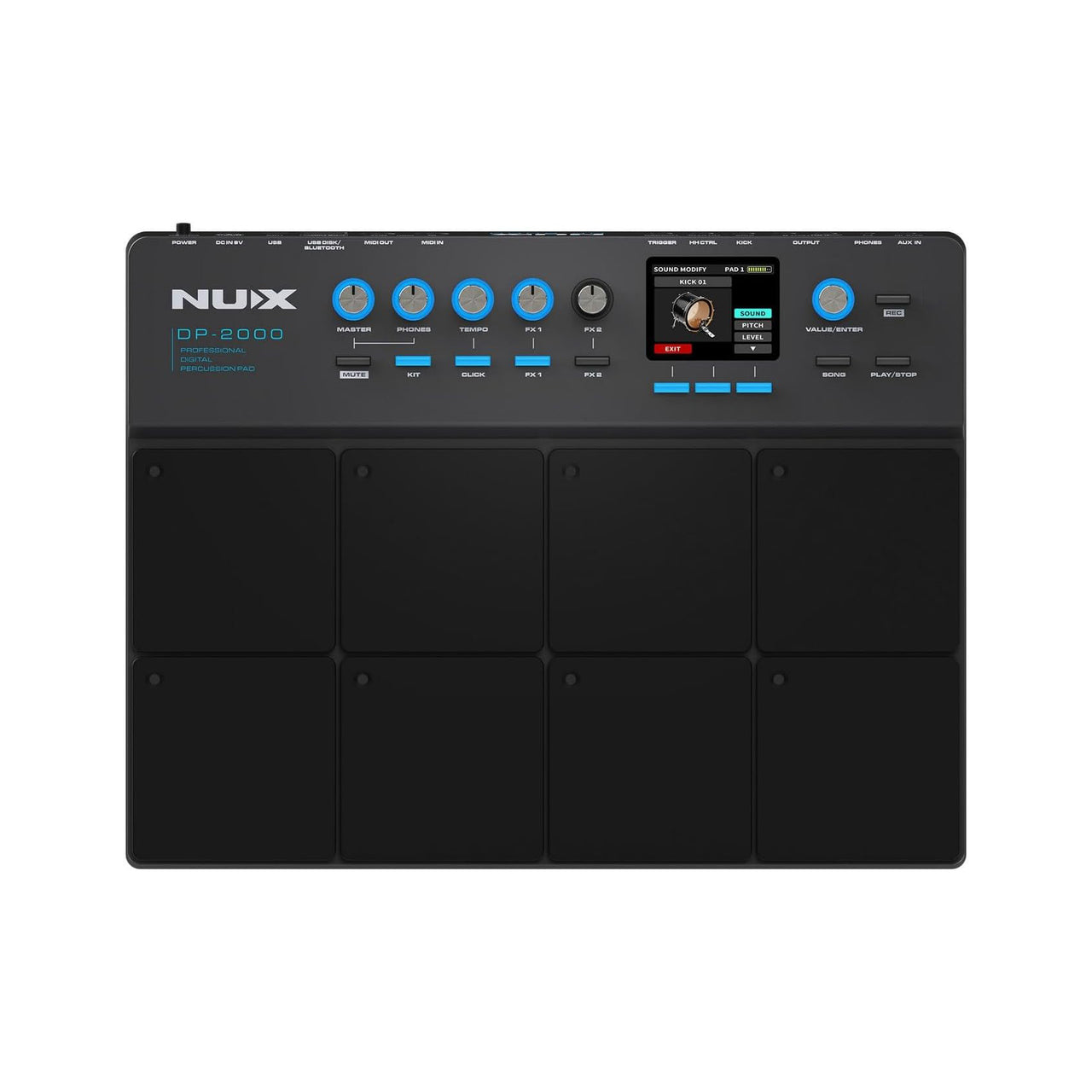 NUX - DP-2000 Digital Drum and Percussion Pad - Musik Utan Gränser 