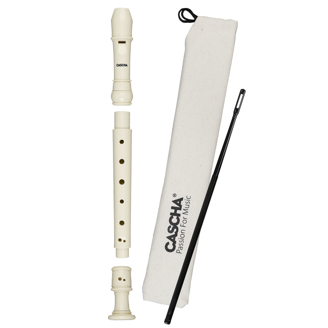 EH-3909 Plastblockflöjt, Barockgrepp