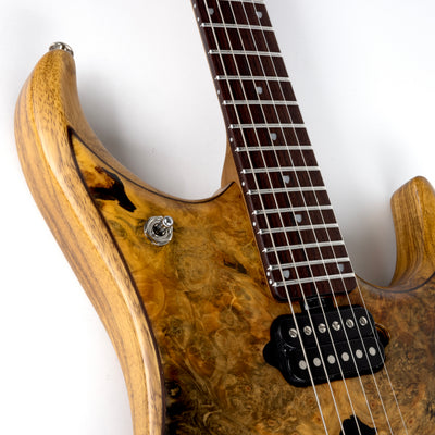 Ernie Ball Music Man - BFR JP15 Butterscotch Burl - Musik Utan Gränser 