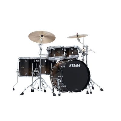 Starclassic Walnut/Birch 5-shellkit - WBS52RZS-TMF, lackerade i Transparent Mocha Fade