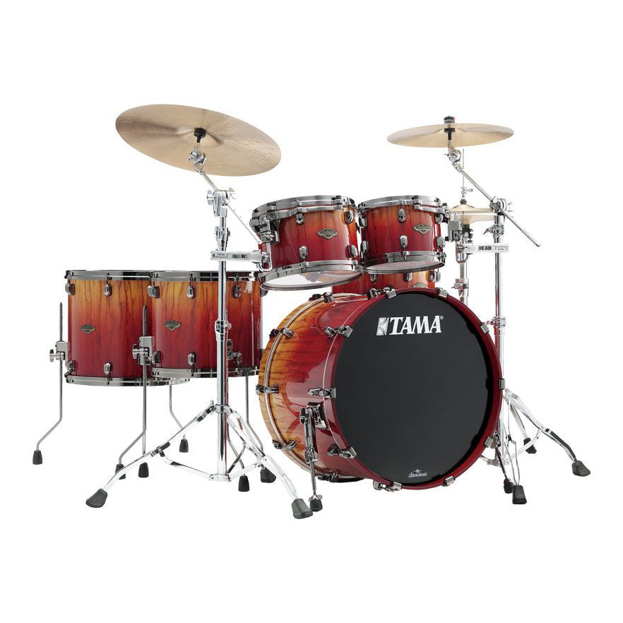 Tama - WBS52RZBBS-VBF Limited Starclassic Walnut/Birch Vermilion Fonce Fade Finish 5-shellkit - Musik Utan Gränser 