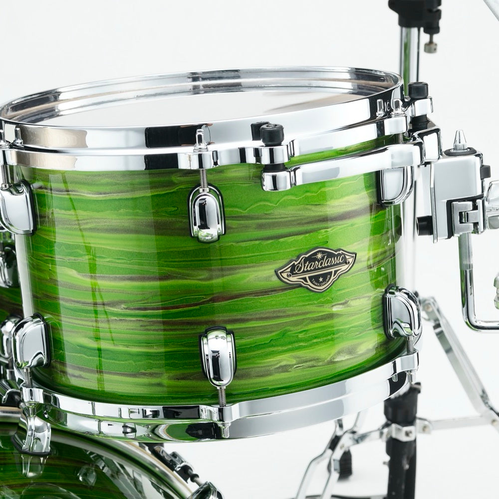 WBS32RZS-LSO Starclassic Walnut/Birch 3-shellkit lackerade i Lacquer Shamrock Oyster finish