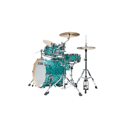 Starclassic Walnut/Birch 5-shellkit - WBR52RZS-TQP, Klädda i Turquoise Pearl Finish