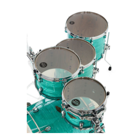 WBR52RZS-SGS Starclassic Walnut/Birch 5-shellkit Surf Green Silk Finish
