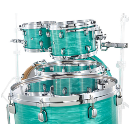 WBR52RZS-SGS Starclassic Walnut/Birch 5-shellkit Surf Green Silk Finish