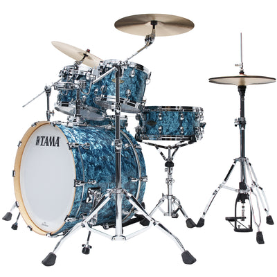 Starclassic Walnut/Birch 4-shellkit - WBR42S-TQP, klädda i Turquoise Pearl finish