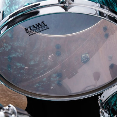 WBR32RZS-TQP Starclassic Walnut/Birch 3-shellkit klädda i Turquoise Pearl finish