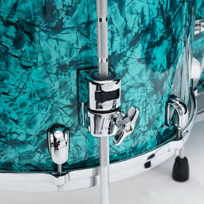 WBR32RZS-TQP Starclassic Walnut/Birch 3-shellkit klädda i Turquoise Pearl finish
