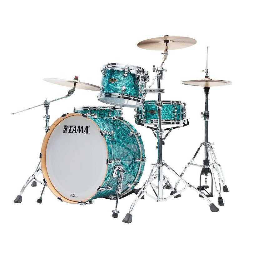 WBR32RZS-TQP Starclassic Walnut/Birch 3-shellkit klädda i Turquoise Pearl finish