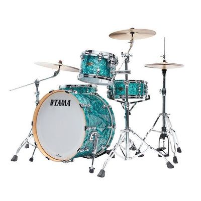 WBR32RZS-TQP Starclassic Walnut/Birch 3-shellkit klädda i Turquoise Pearl finish
