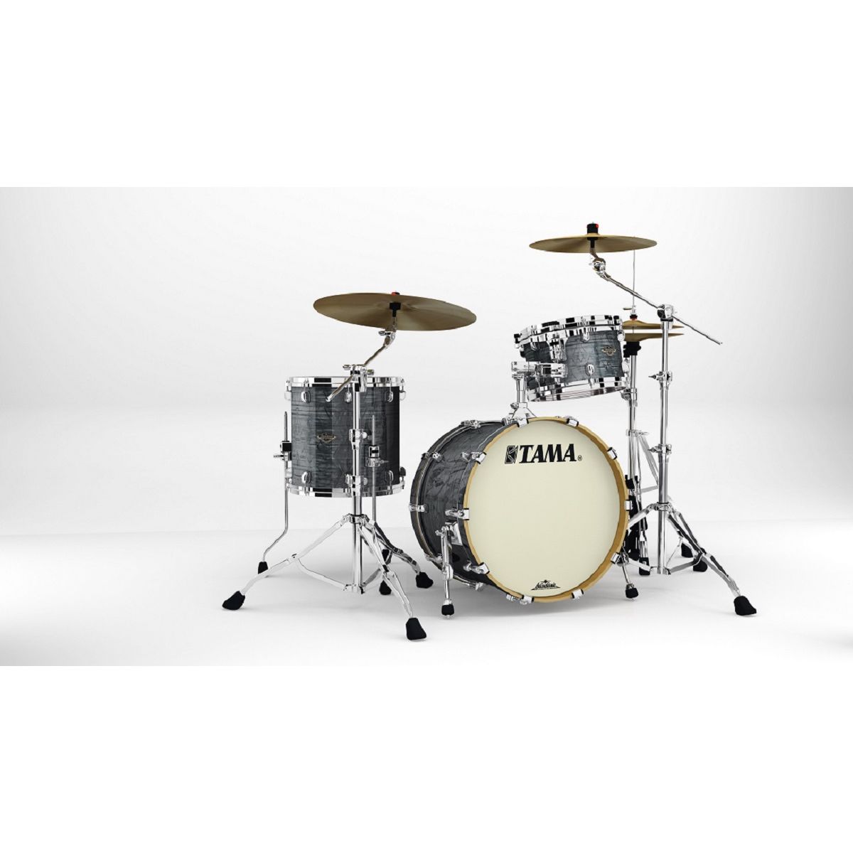 Starclassic Walnut/Birch 3-shellkit - WBS30RS-CCO, klädda i Charcoal Onyx finish