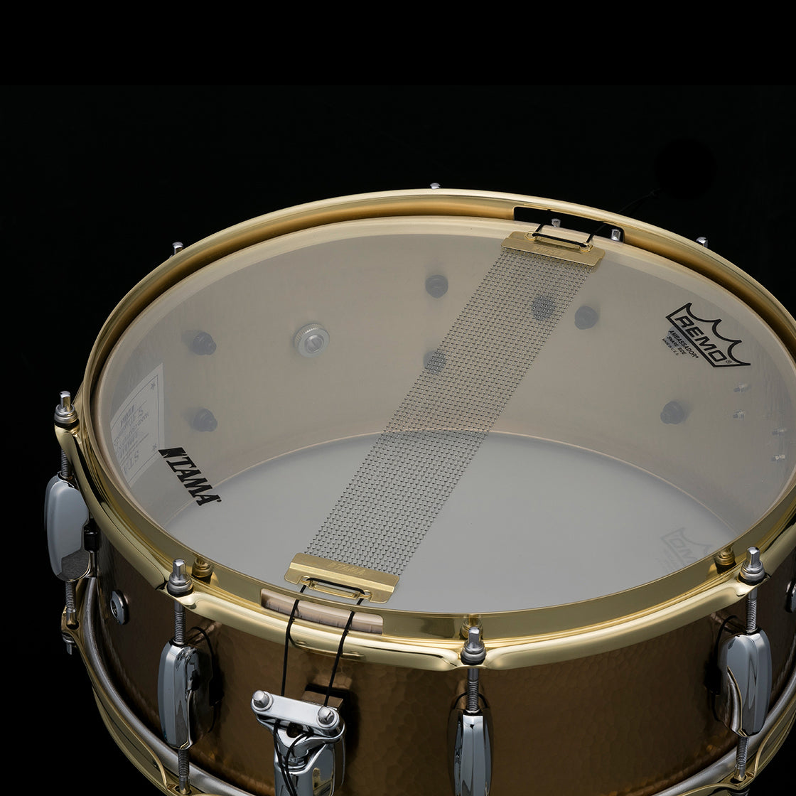 Tama - TBRS1455H Star Reserve Hammered Brass 14"x5,5" - Musik Utan Gränser 